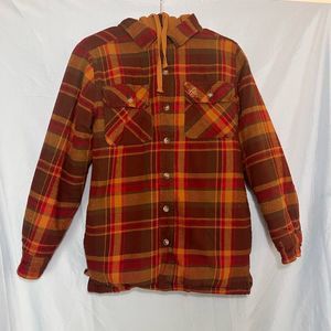 Legendary Whitetails mens Maplewood Hooded Shirt Jacket